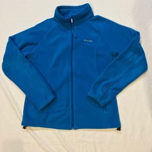 Women’s XL Columbia Fleece 1/4 Zip Blue